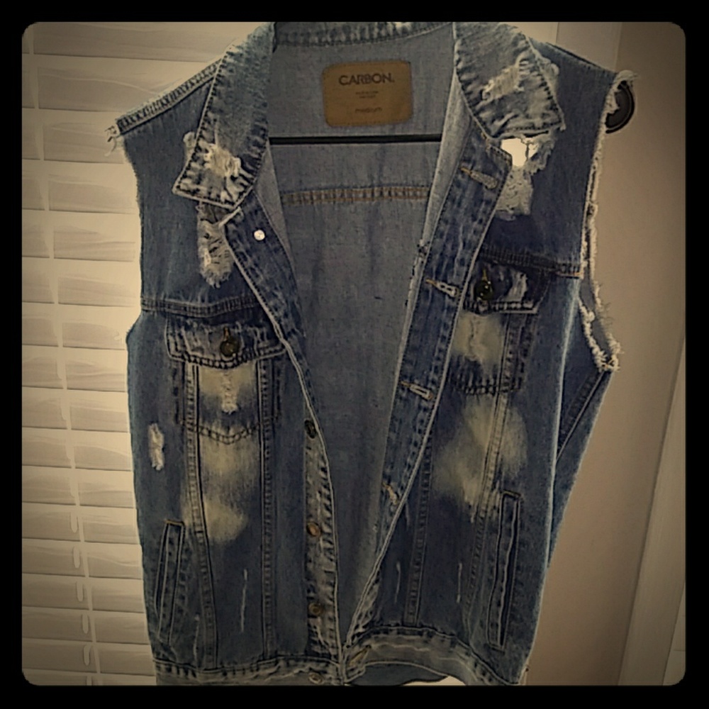 Carbon Jean vest